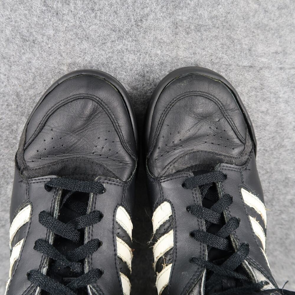 Adidas Century Shoes Mens 9 Sneakers Vintage High Top Black Lace Up Athletic - Picture 7 of 11